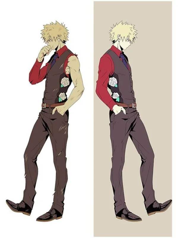 body pillow bakugo