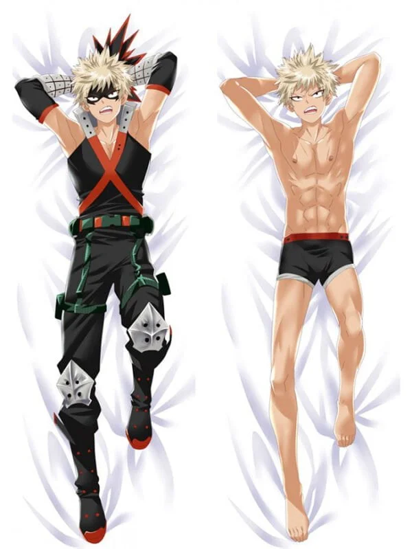 body pillow katsuki bakugo