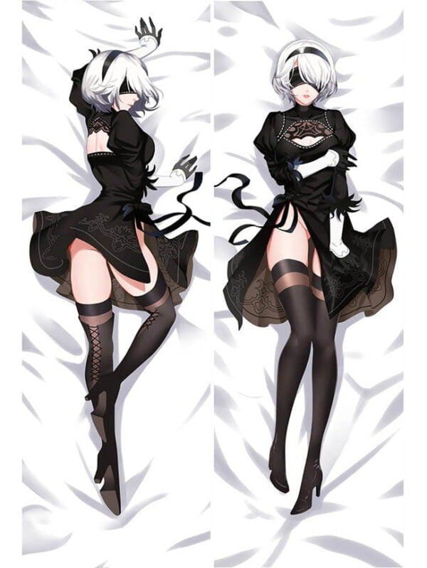 nier automata 2b body pillow