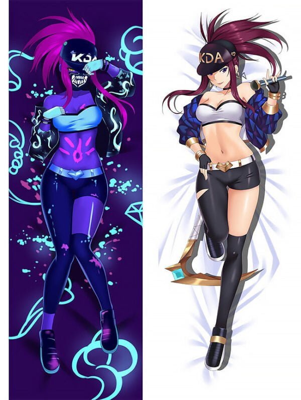 body pillow akali