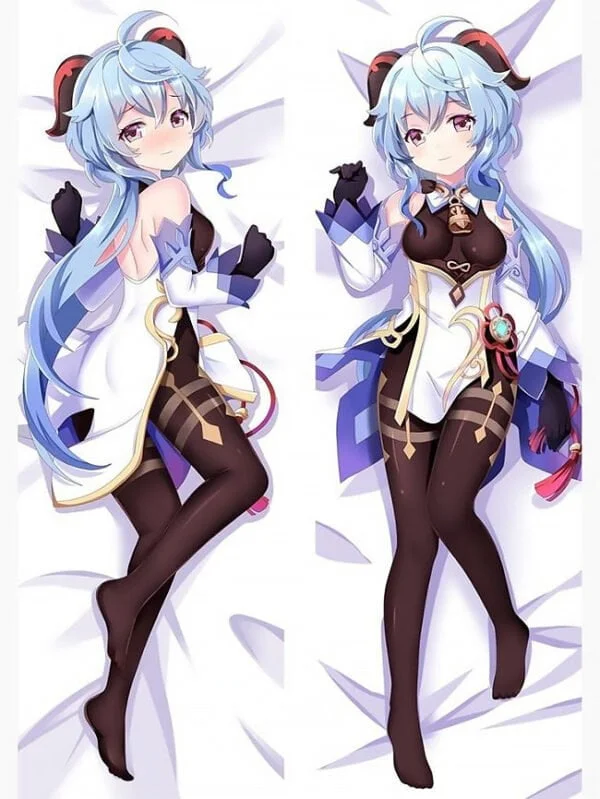 body pillow genshin impact ganyu