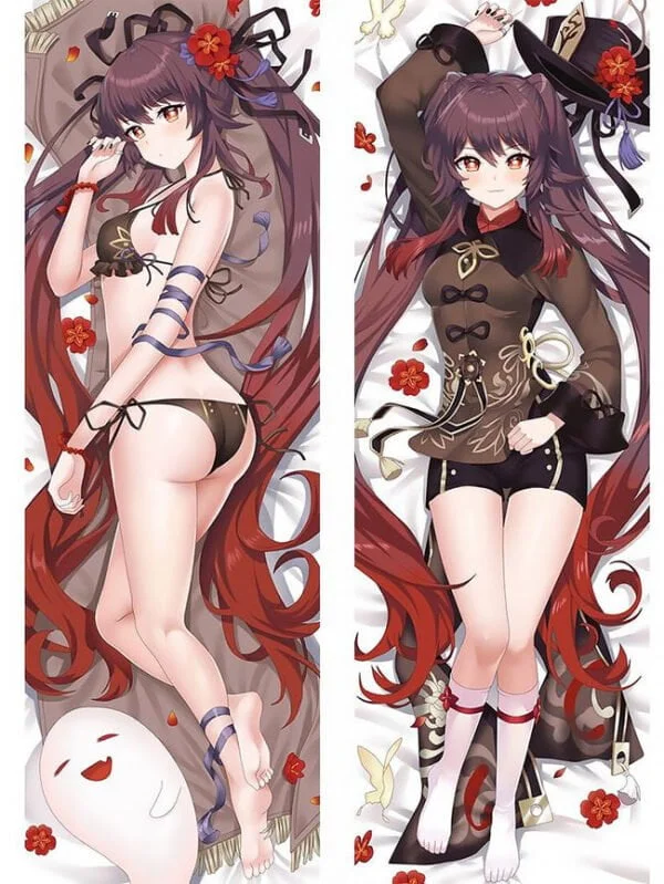 body pillow hu tao