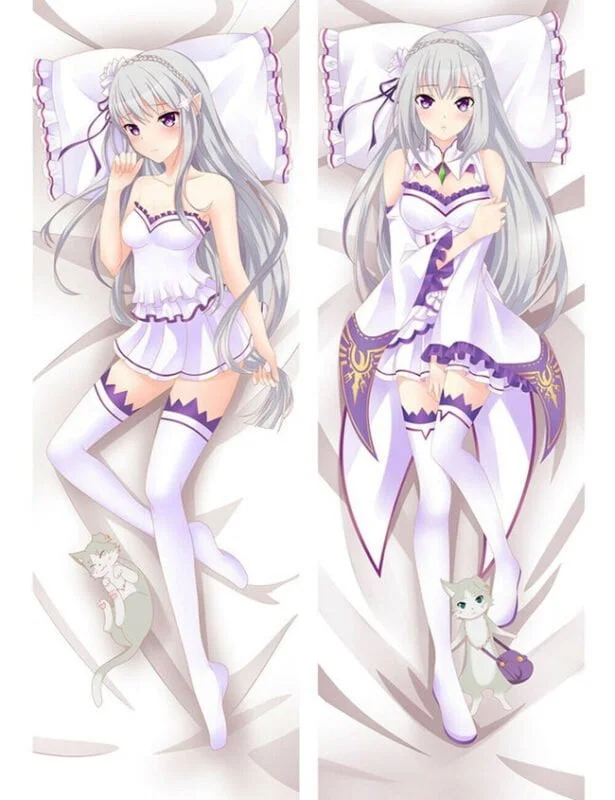 body pillow re zero emilia