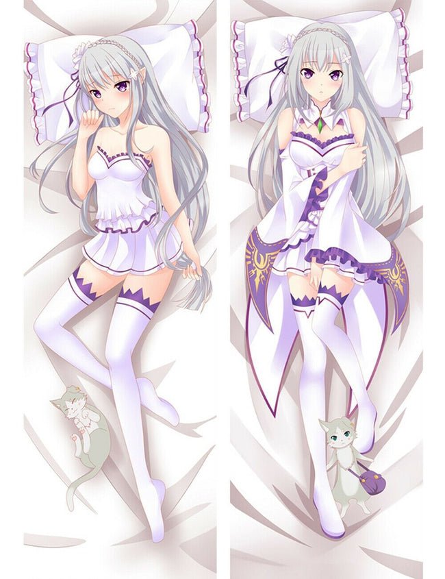 body pillow re zero emilia body pillow re zero emilia