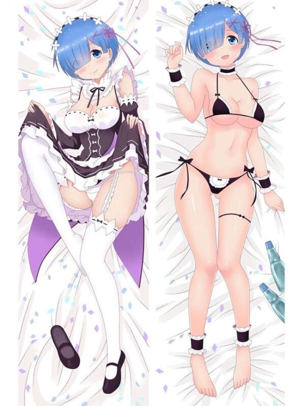 body pillow rem anime