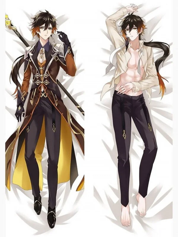body pillow zhongli