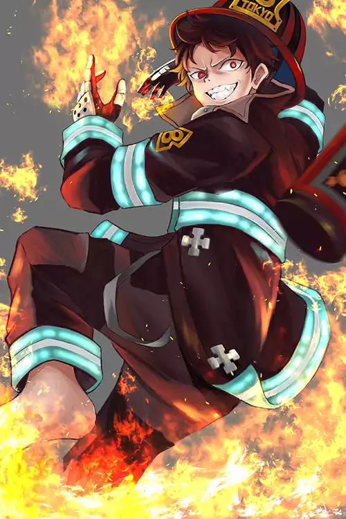 dakimakura fire force