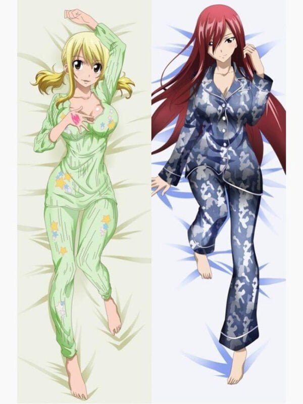 dakimakura lucy x erza