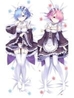 dakimakura rem x ram