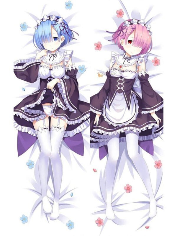 dakimakura rem x ram
