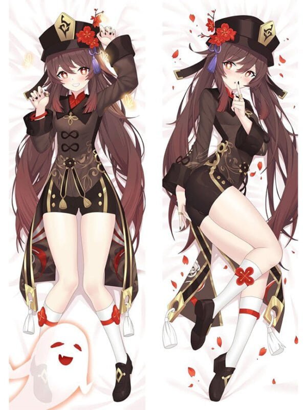 hu tao genshin impact body pillow