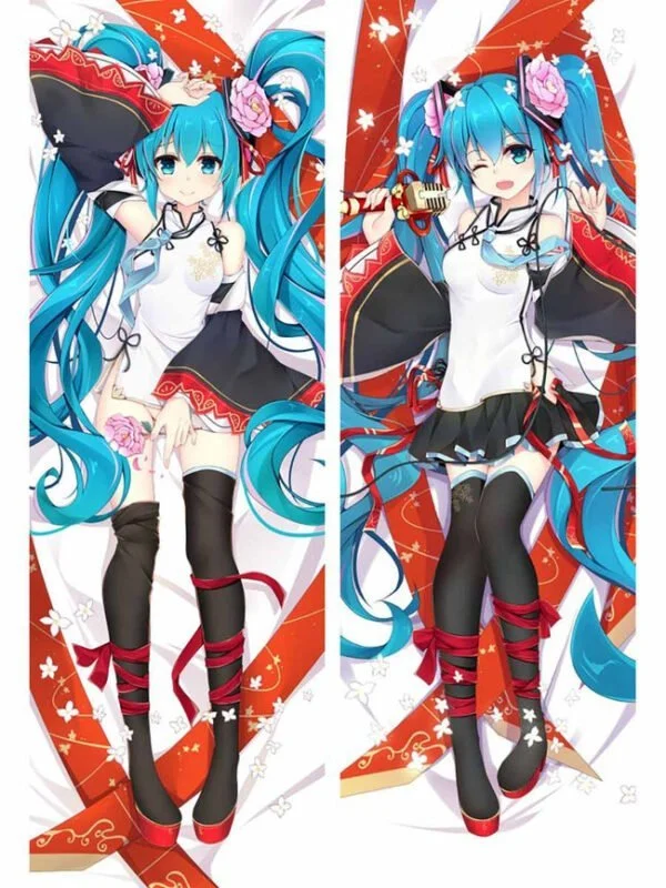 princess connect hatsune miku dakimakura