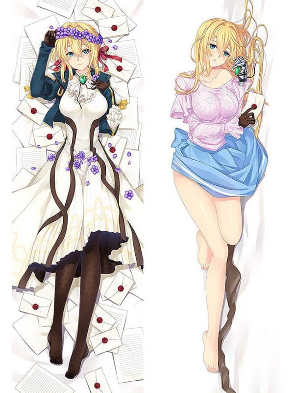 violet garden body pillow